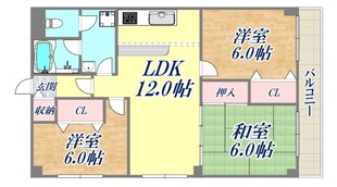 カワモヒルの物件間取画像